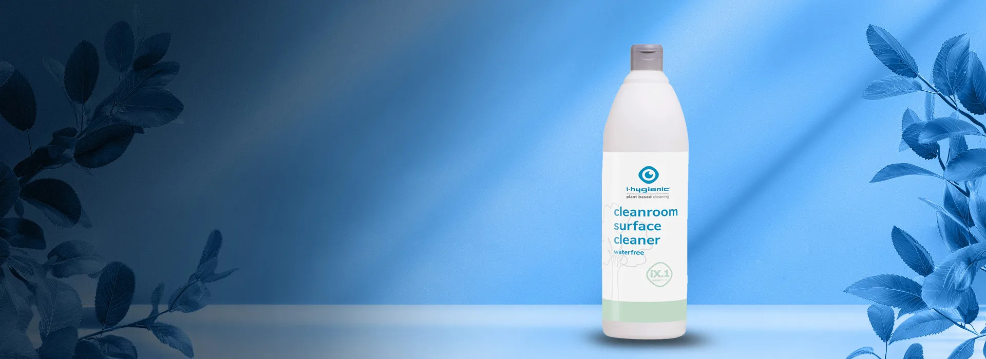 I X 1 Cleanroom surface 1 L bottle 1920x700