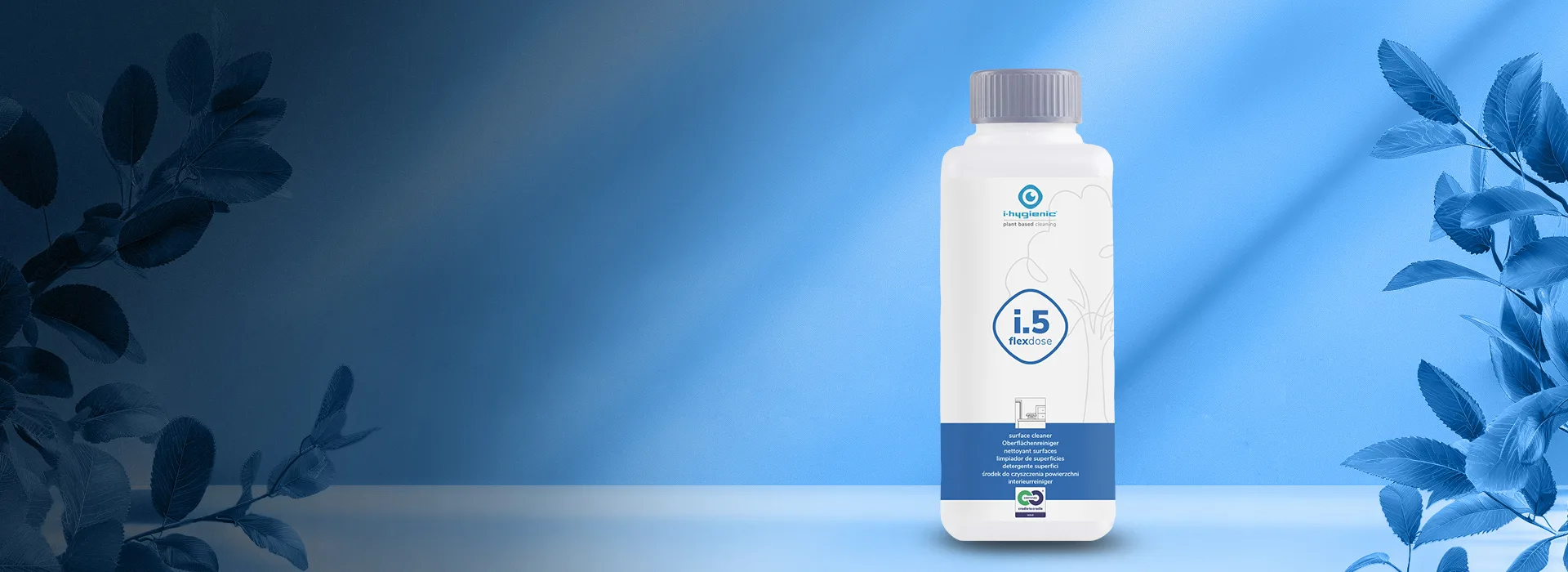 Header i hygienic surface i5 1 L dispensingbottle 1920x700