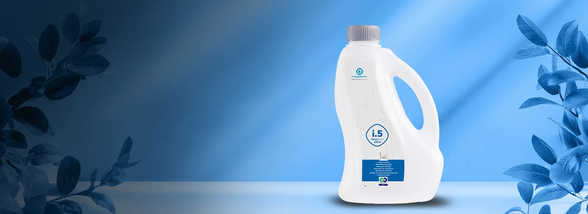 Header i hygienic surface i5 2 L dispensingbottle 1920x700