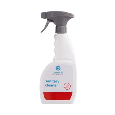 Sanitary cleaner, 750ml spray bottle | i-hygienic